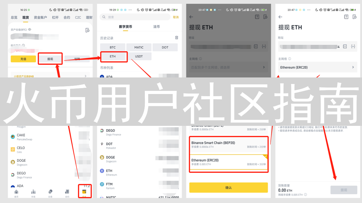 火币用户社区指南：查看动态及活动信息