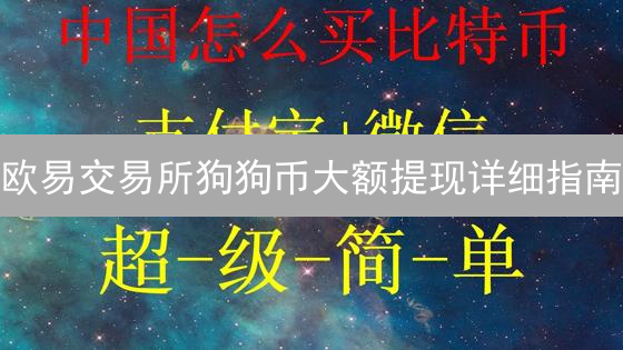 欧易交易所狗狗币大额提现详细指南：安全高效提币攻略