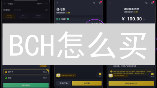 BCH怎么买？币安(Binance)购买比特现金最全攻略！