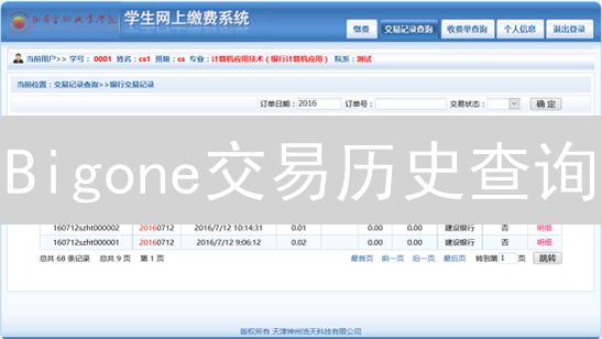 Bigone交易历史查询：数字资产寻踪之旅