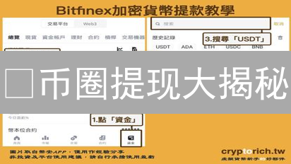 😱币圈提现大揭秘：Bitfinex换法币提现银行卡，避坑指南！