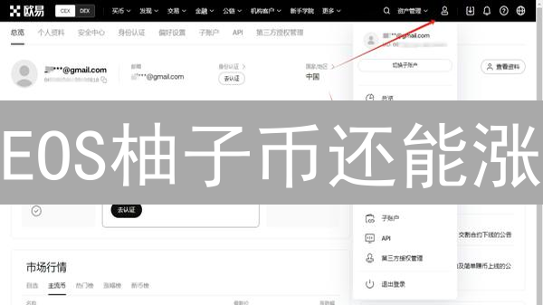 EOS柚子币还能涨？OKX信用卡极速购币全攻略！