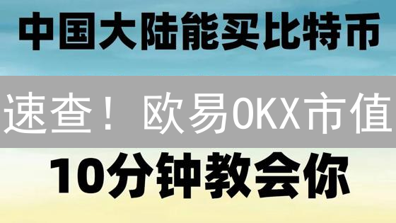 速查！欧易OKX市值：2024年加密货币投资必读攻略！